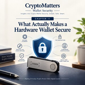 CryptoMatters Understanding what makes a hardware wallet secure