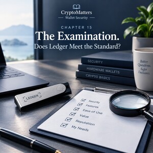 CryptoMatters - Thorough examination of whether Ledger meets the standards considered important for a hardware wallet