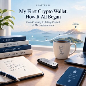 CryptoMatters My first crypto wallet journey from curiosity to taking control of cryptocurrency